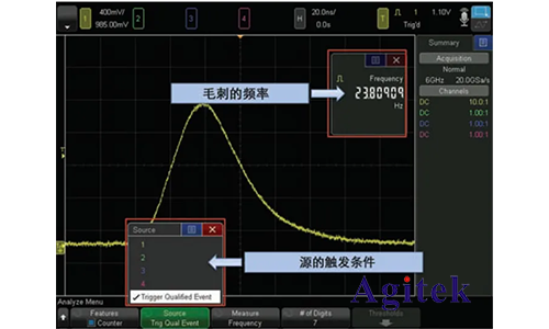 是德示波器怎樣使用才能發現毛刺？(圖8)