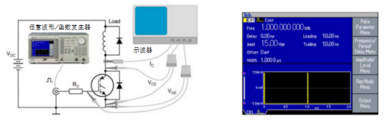 泰克信號發生器在分析IGBT電路的開關波形應用(圖2)