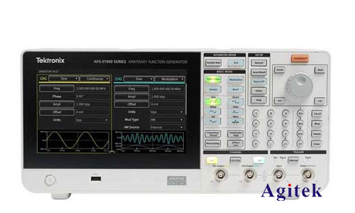泰克AFG31151任意波函數發生器的多通道輸出
